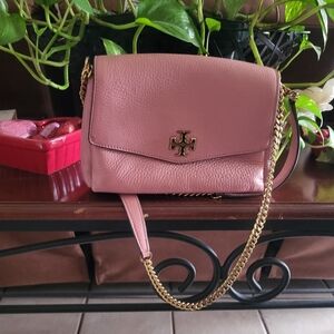 Tory Burch Kira Pebbled Leather Shoulder Bag